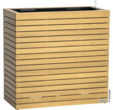 Dřevěný květináč se zavlažovacím systémem