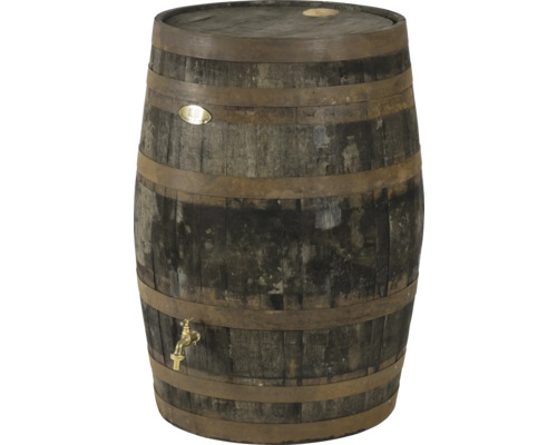 Dřevěný sud na dešťovou vodu s kohoutkem