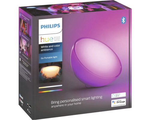 Přenosné svítidlo Philips Hue Go v balení