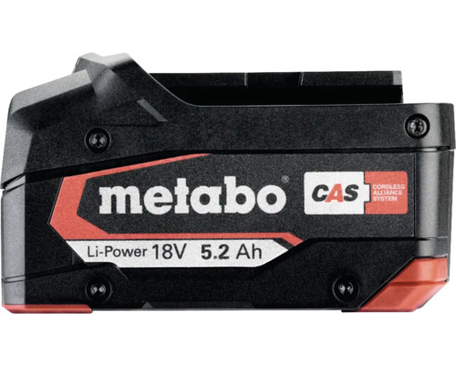 Baterie Metabo 18 V, 5,2 Ah