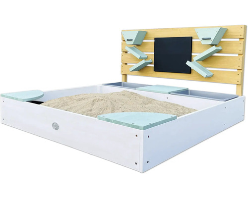 Pískoviště s vodním žlabem a tabulí