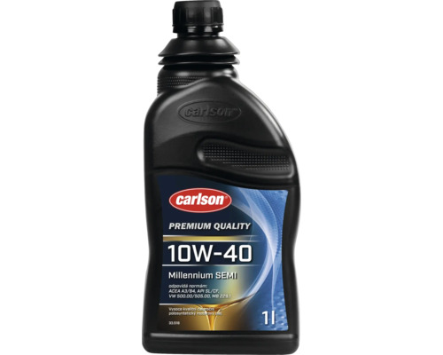 Motorový olej Carlson Millennium Semi 10W-40, 1 litr