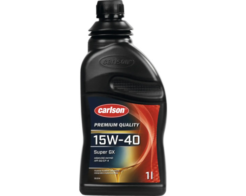 Motorový olej Carlson 15W-40 Super GX v 1litrové láhvi