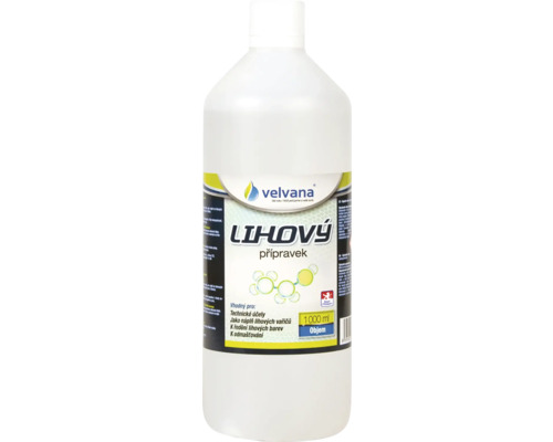 Lihový přípravek v bílé plastové lahvi o objemu 1000 ml