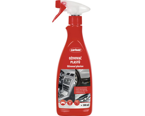 Čistič plastů Carlson v rozprašovací lahvi o objemu 500 ml