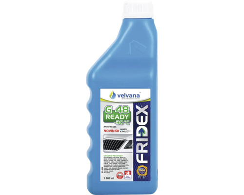 Fridex G 48 chladicí kapalina připravená k použití do minus 30 stupňů v 1000 ml lahvi