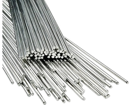 Svářecí drát na nerezové materiály TIG 4,0 x 1000 mm, 6055 Detail kovových svařovacích drátů