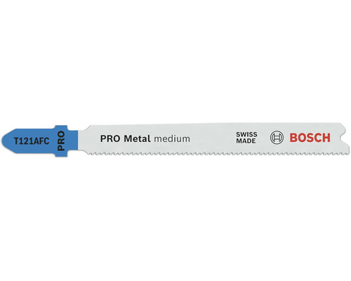 Pilový plátek Bosch PRO Metal Medium T121AFC, 3 ks Přímočará pila Bosch Pro Metal medium