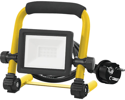 LED reflektor LEDMED SMD VANA HANDY IP65 10 W 1100 lm 4000 K žlutý/černý