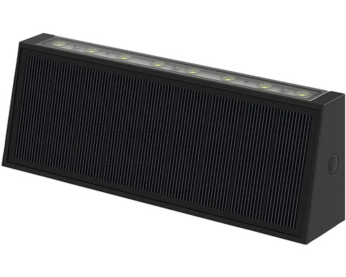 LED nástěnné svítidlo s vertikálními lamelami