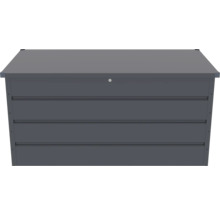 Box na polstry kovový Rojaplast MAX F 1072 l 170 x 85 x 82 cm tmavě šedý