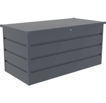 Box na polstry kovový Rojaplast MAX F 1072 l 170 x 85 x 82 cm tmavě šedý