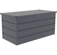 Box na polstry kovový Rojaplast MAX F 1072 l 170 x 85 x 82 cm tmavě šedý