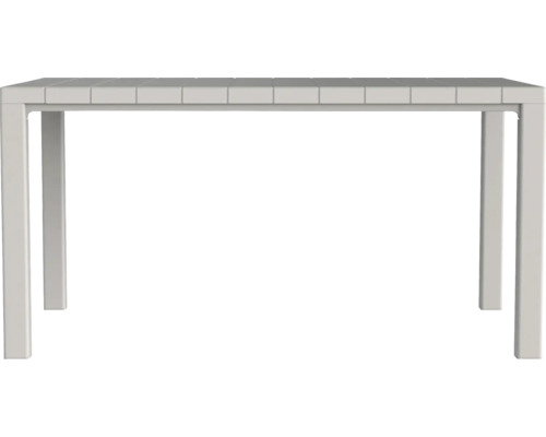 Obdélníkový zahradní stůl s deskou z jednotlivých prvků