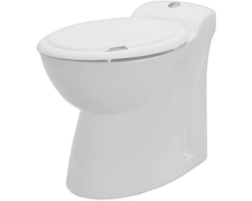 Stojící WC z keramiky s toaletním sedátkem