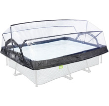 Kryt na bazén s průhlednou střechou