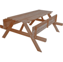 Dřevěný piknikový stůl pro venkovní použití