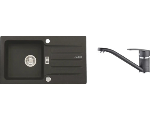 Kuchyňský dřez a baterie Alveus