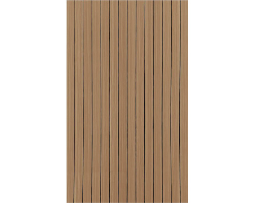 Samolepící akustické lamely dub tmavě hnědý 100x60 cm Panely se vzhledem dřeva