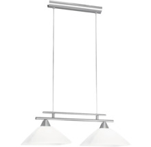 Lustr LUXERA OPAR E27 2x60 W chrom