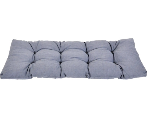 Poduška na lavici Rojaplast PREMIUM 120 x 45 x 8 cm tmavě šedá