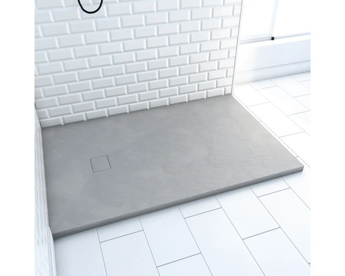 Sprchová vanička aurlane Stone 80 x 120 x 2,6 cm kámen Matné FAC203