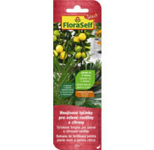 Hnojivé tyčinky FloraSelf pro zelené rostliny a citrusy, balení 30 kusů