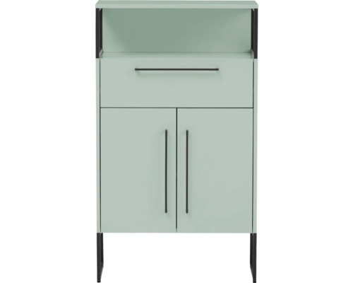 Skříňka pod umyvadlo se zásuvkou a dvěma dvířky