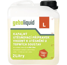 Tekutý těsnicí přípravek Geboliquid pro topné systémy, 2 litry