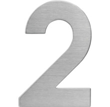 Nerezové číslo RN.120L.2.N v plochém „2D“ provedení, nerez