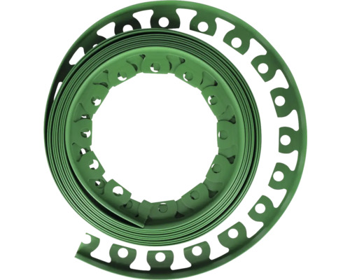 Role plastového obrubníku trávníku s výřezy