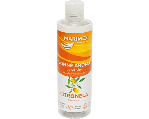 Vonné aroma do vířivky Marimex citrusové dřevo 250 ml Marimex Wellness & Spa aroma do vířivky citronela v lahvi