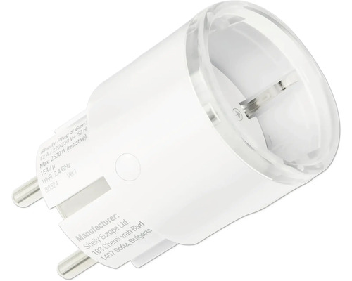 Chytrá zásuvka Shelly do zásuvky