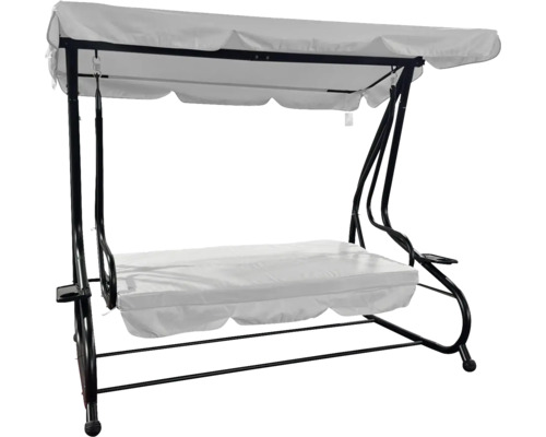 Zahradní houpačka se sluneční stříškou a sedákem