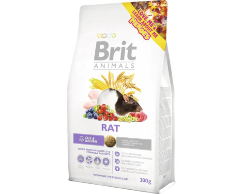 Krmivo pro potkany Brit Animals Rat Complete 300g Brit Animals krmivo pro potkany, 300 gramů