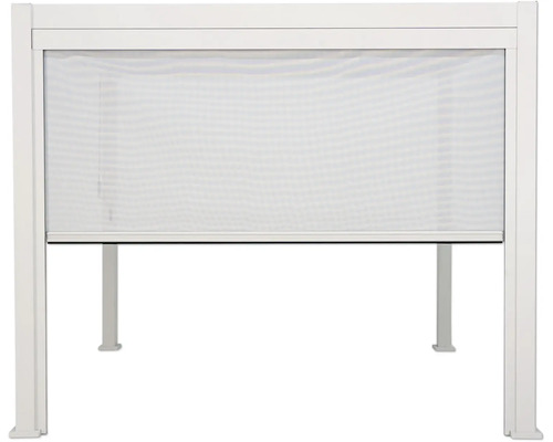 Pergola s roletou pro ochranu soukromí