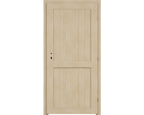 Dřevěné dveře s rámem