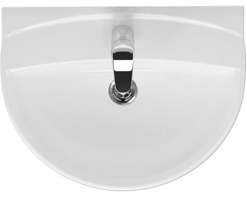 Keramické umyvadlo s vodovodní baterií