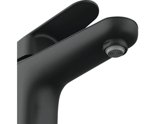 Černá umyvadlová baterie