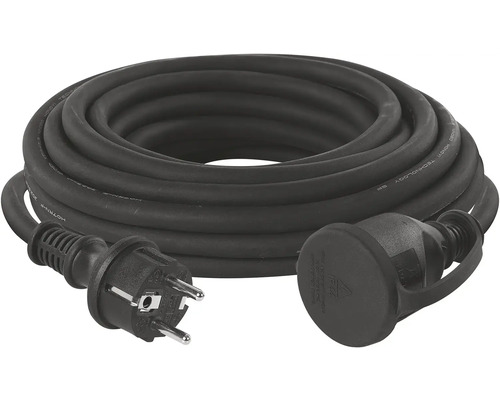 Prodlužovací kabel s ochrannou kontaktní zástrčkou a zásuvkou