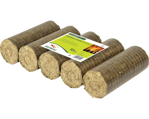 Dřevěné brikety v 10 kilogramovém balení