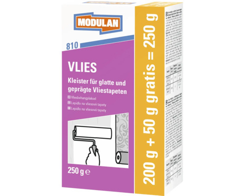 Lepidlo na vliesové tapety Modulan 200 g + 50 g