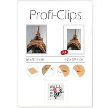 Profi-Clips fotorámeček ve dvou různých velikostech s motivem Eiffelovy věže