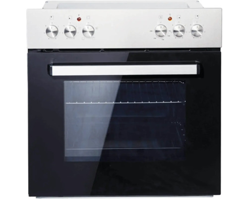 Sporák s průhledným okénkem a otočnými knoflíky