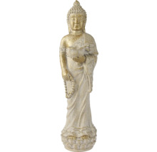Budha polymagnesium 19,5 x 19 x 74 cm hnědozlatý