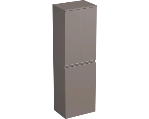 Koupelnová skříňka vysoká Intedoor TRENTA hnědá 50 x 161,8 x 35 cm TRE SV 50 2D K S A2496
