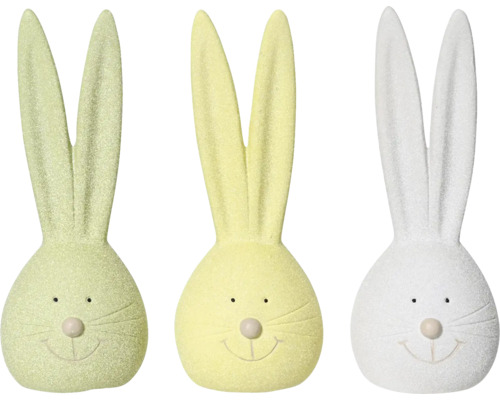 Tři zajíčci jako velikonoční dekorace