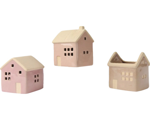 Dekorativní keramické domky, různé