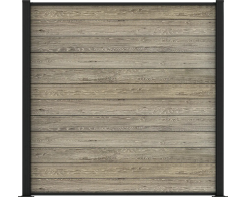 Dřevěný plot s rámem