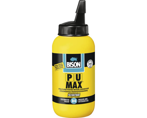 Lepidlo na dřevo Bison PU MAX D4 250 g